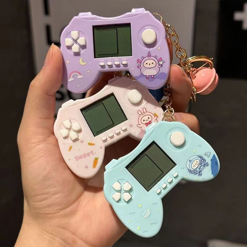 Creative Mini Tetris พวงกุญแจปริศนาปาล์ม halouya.my20250409