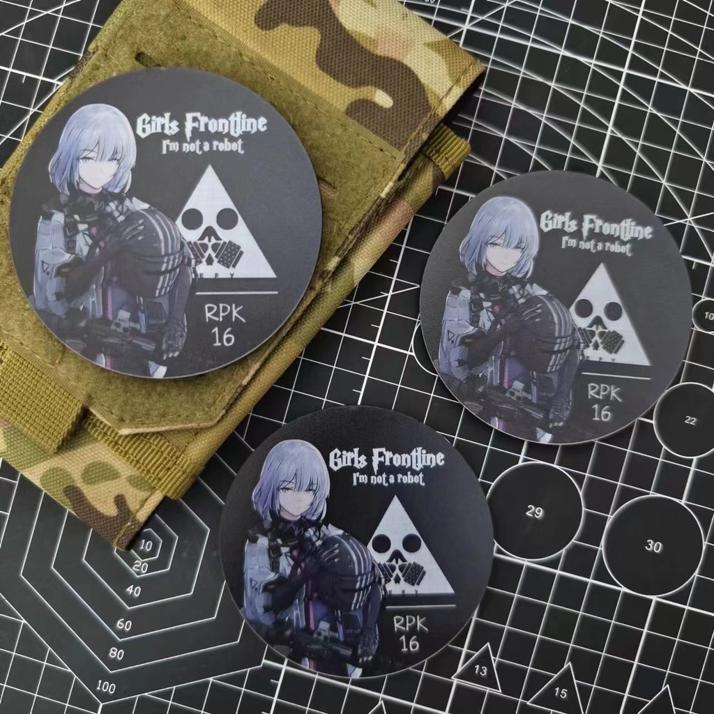 YW.STO. CUSTOM-RPK16 Velcro Warlock Air Badge ใหม่ lm ไม่ใช่ acrobot Rebel Squad Badge 3D Velcro Pat