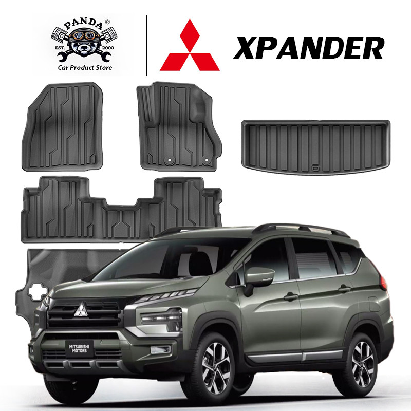 [Panda] MITSUBISHI พรมปูพื้นรถยนต์ XPANDER [2020-ปัจจุบัน] xpander cross hev พรมรถยนต์ พรม วัสดุ TPE