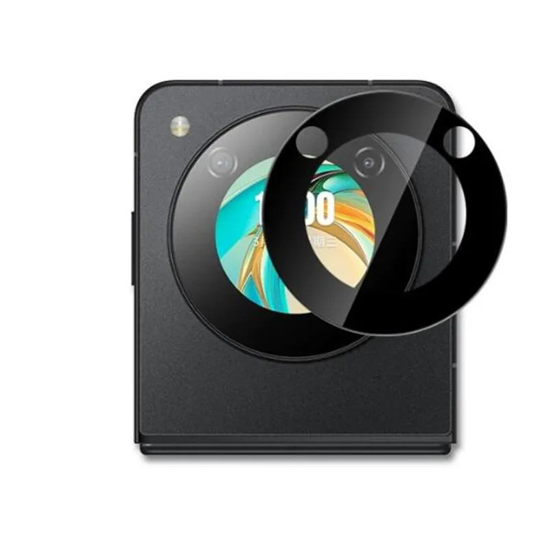 ฟิล์มเลนส์กล้องสีดําสําหรับ ZTE Nubia Flip Libero Flip Original ฝาครอบกระจกนิรภัย