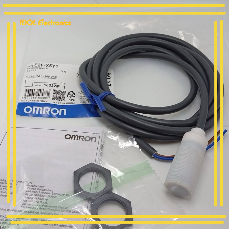 ราคาถูก! Proximity Sensors INDUCTIVE M18 E2F-X5Y1 ออกบิลได้ ส่งเร็ว
