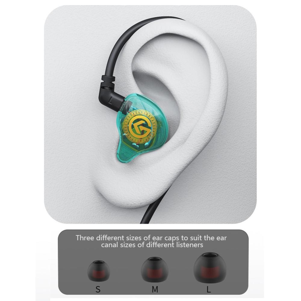 FFY หูฟังแบบมีสาย 3.5 มม.Type C ชิปดิจิตอลหูฟังชนิดใส่ในหูชุดหูฟังแบบมีสายพร้อมไมโครโฟน