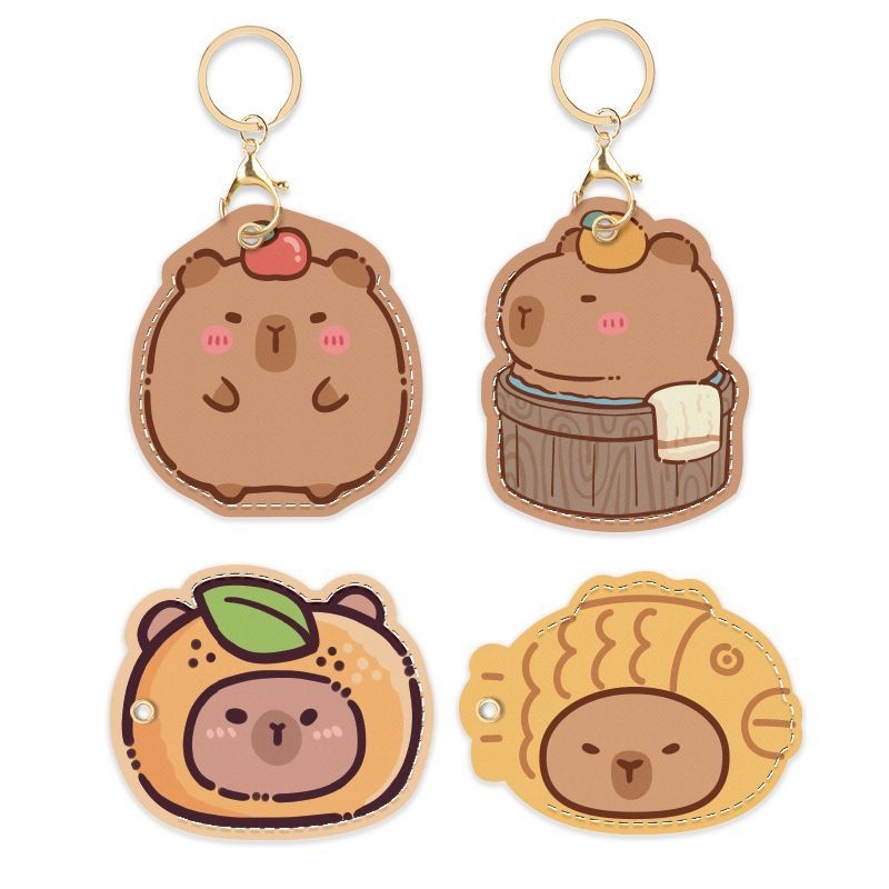 คาปิบาระ การ์ตูนควบคุมการเข้าถึงผู้ถือบัตรพวงกุญแจแบบบูรณาการลิฟท์ป้องกันกรณีเซ็นเซอร์ประตูการ์ดป้องกันกรณี ปู่