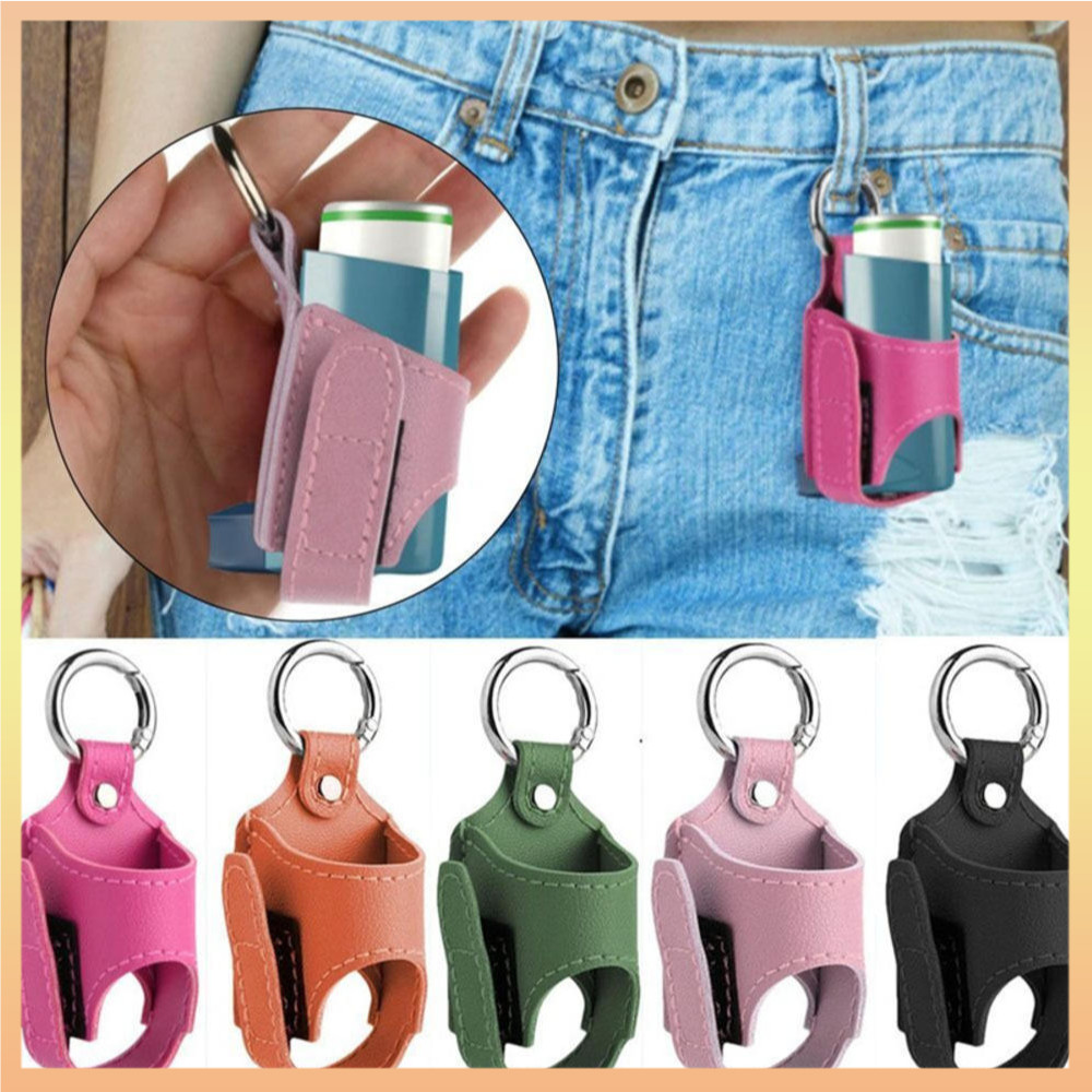 Compact Inhaler Protector Outdoor Inhaler Case น้ําหนักเบาป้องกันสําหรับ Camping Travel Emergency