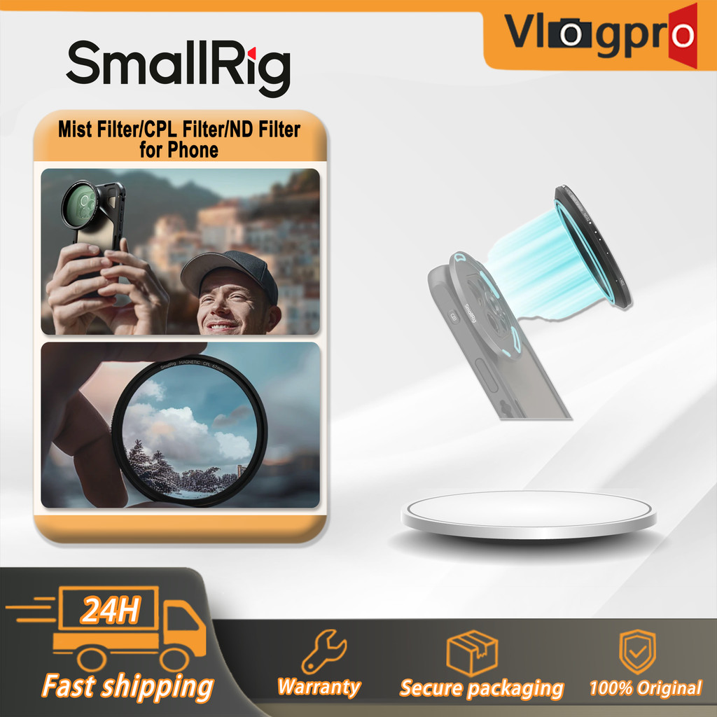 SmallRig 67mm52mm Magnetic Filter (Mist Filter/CPL Filter/ND Filter) สําหรับการถ่ายภาพโทรศัพท์