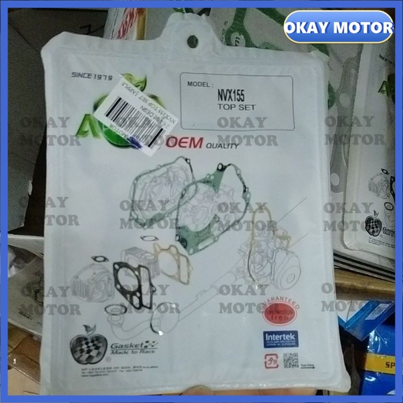 NVX 155 NVX155 FZ150FI FZ150-FI FZ150 FZ 150 FUEL INJECTION APPLE TOP ชุด TOPSET GASKET