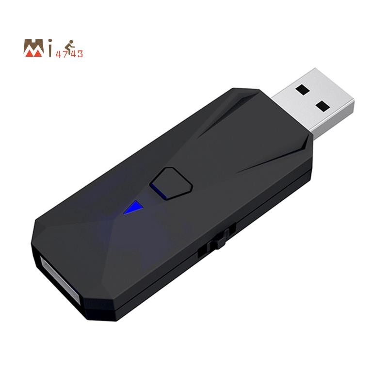 Mi4743 Wireless Receiver อะแดปเตอร์ USB สําหรับ PS5/PS4/PS3/Nintendo Switch ตัวควบคุมบลูทูธ Gamepad 