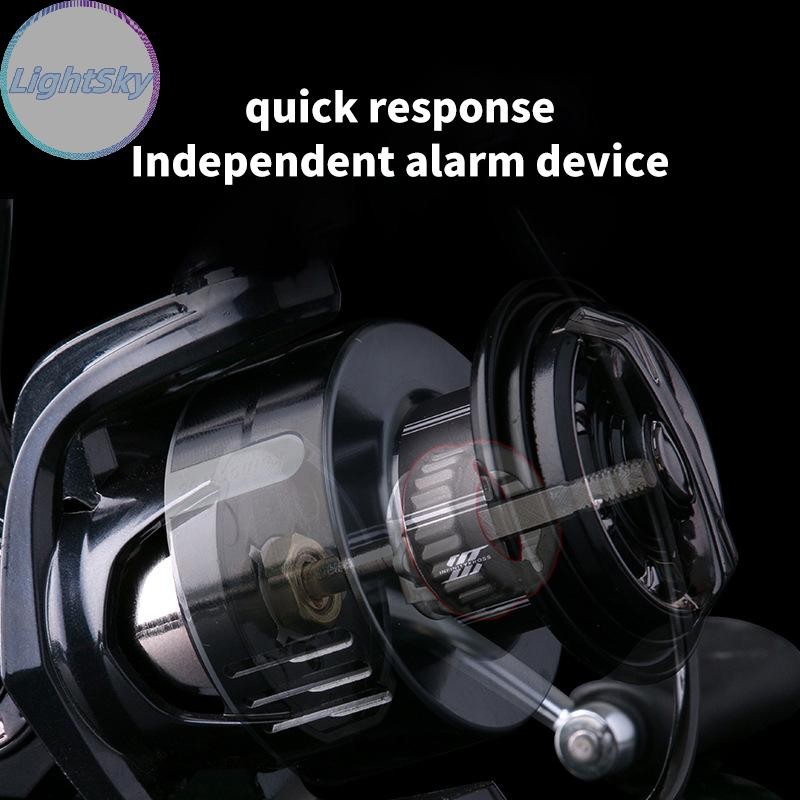LightSky รอกตกปลา 2000-7000 ลากสูงสุด 15KG รอกโลหะ Spool Reel สําหรับอุปกรณ์ตกปลา TH