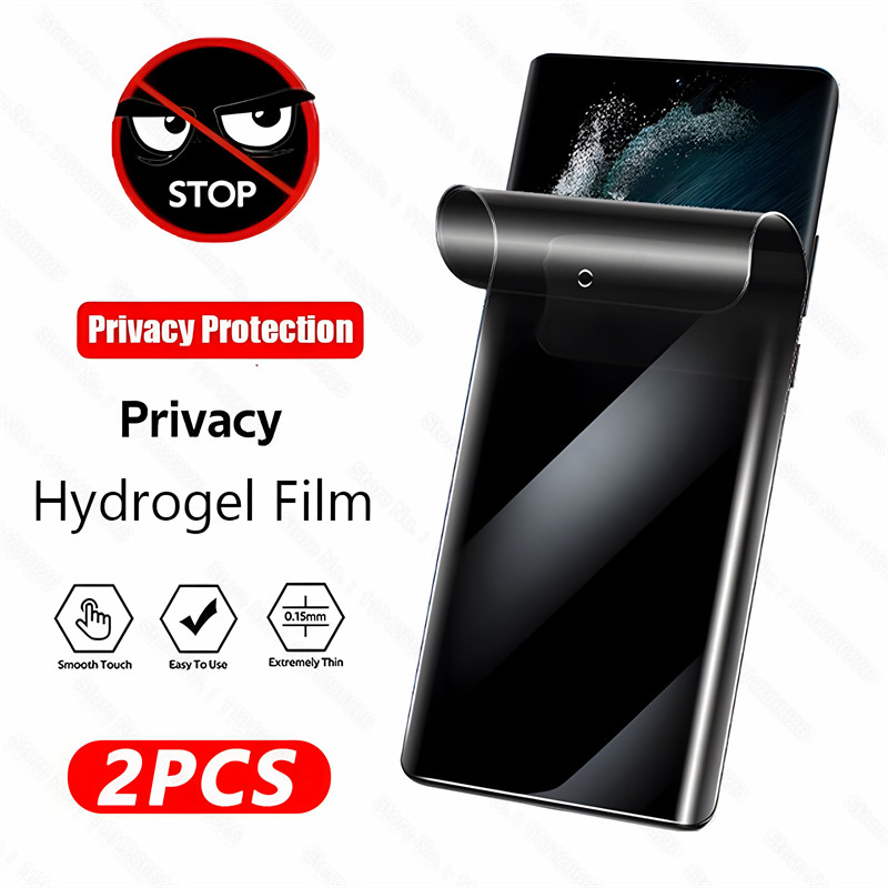 Anti Spy ความเป็นส่วนตัว Soft Hydrogel ฟิล์มสําหรับ LG V60 V50S ThinQ กํามะหยี่ 4G 5G UW W31 Plus W3