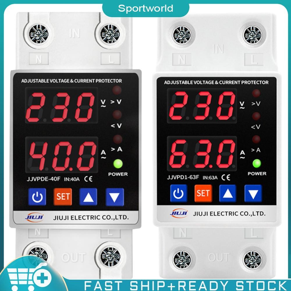 ป้องกันไฟตก ไฟเกิน ไฟกระชาก ปรับตั้งค่าแรงดัน Over Voltage and Under Voltage protective device protector relay - รูปที่ 6