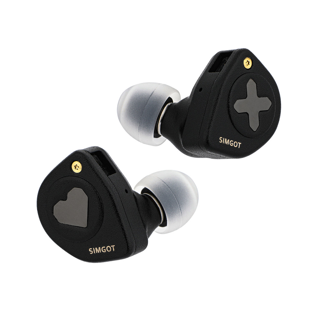 Simgot HBB EW300 1DD+1Planar + 1PZT Hybrid Driver In Ear Monitor หูฟังแบบมีสายหัวฉีดที่ถอดออกได้ Sil