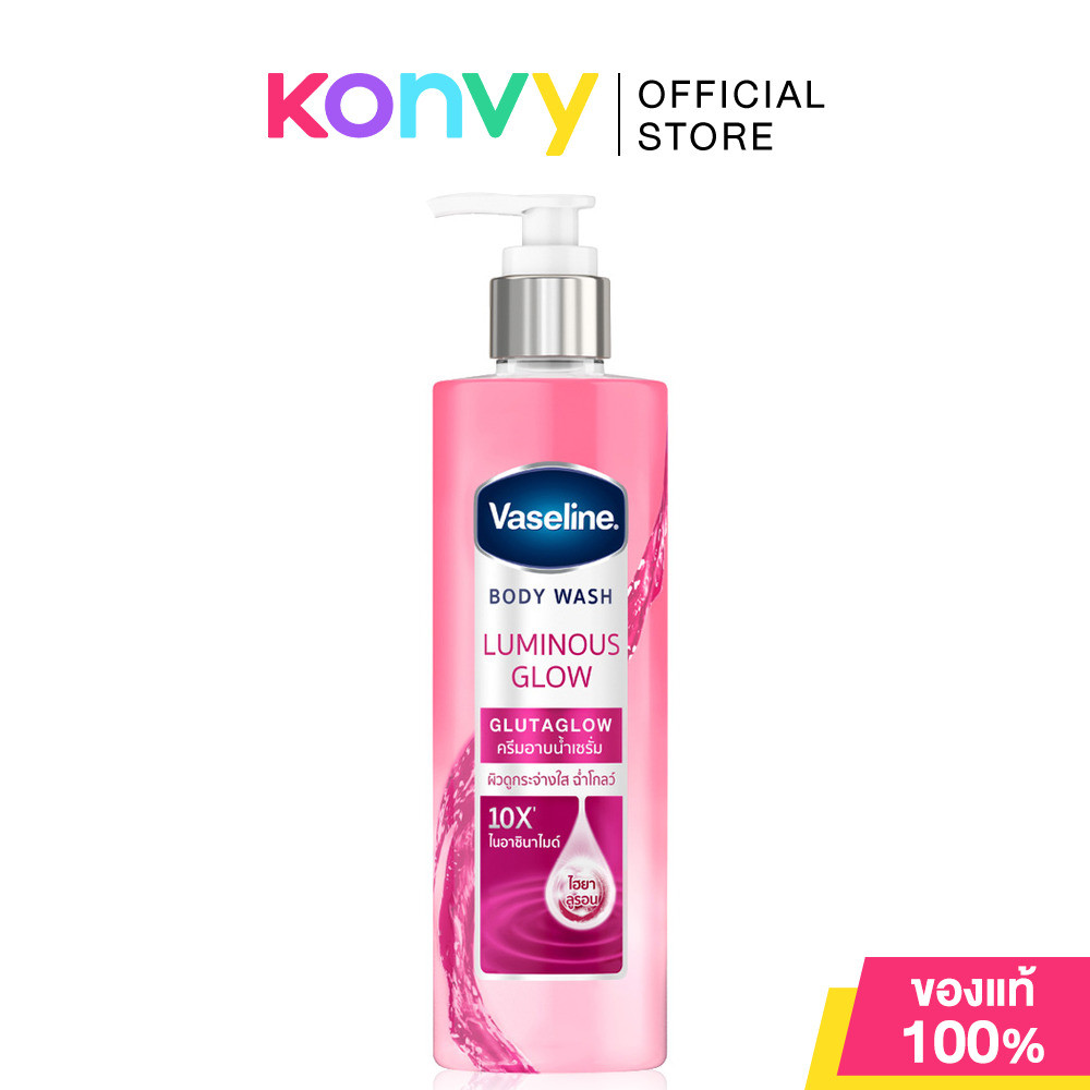 Vaseline Body Wash Glow Glutaglow วาสลีน ครีมอาบน้ำเนื้อเซรั่ม 425ml (Luminous Glow/Youthful Glow/Smooth Glow) รูปที่ 6