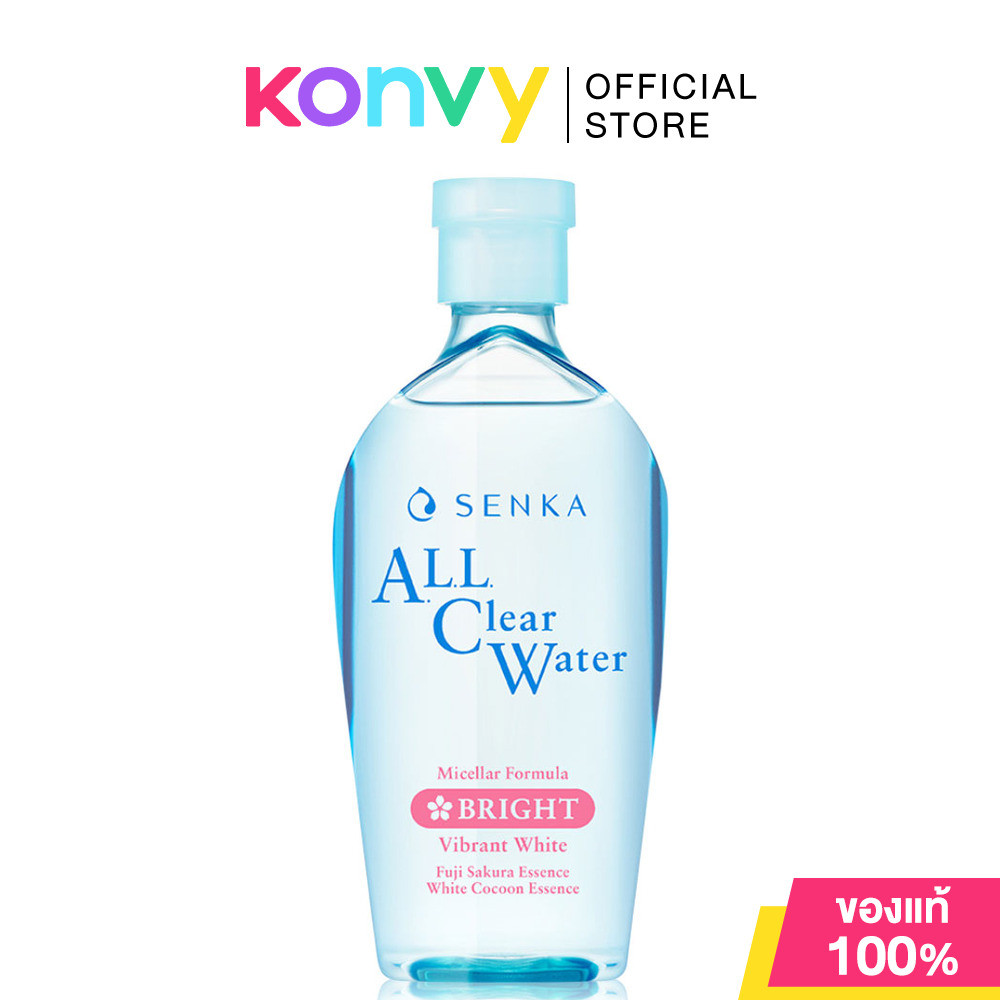 Senka All Clear Water Micellar 230ml เซนกะ คลีนซิ่ง.
