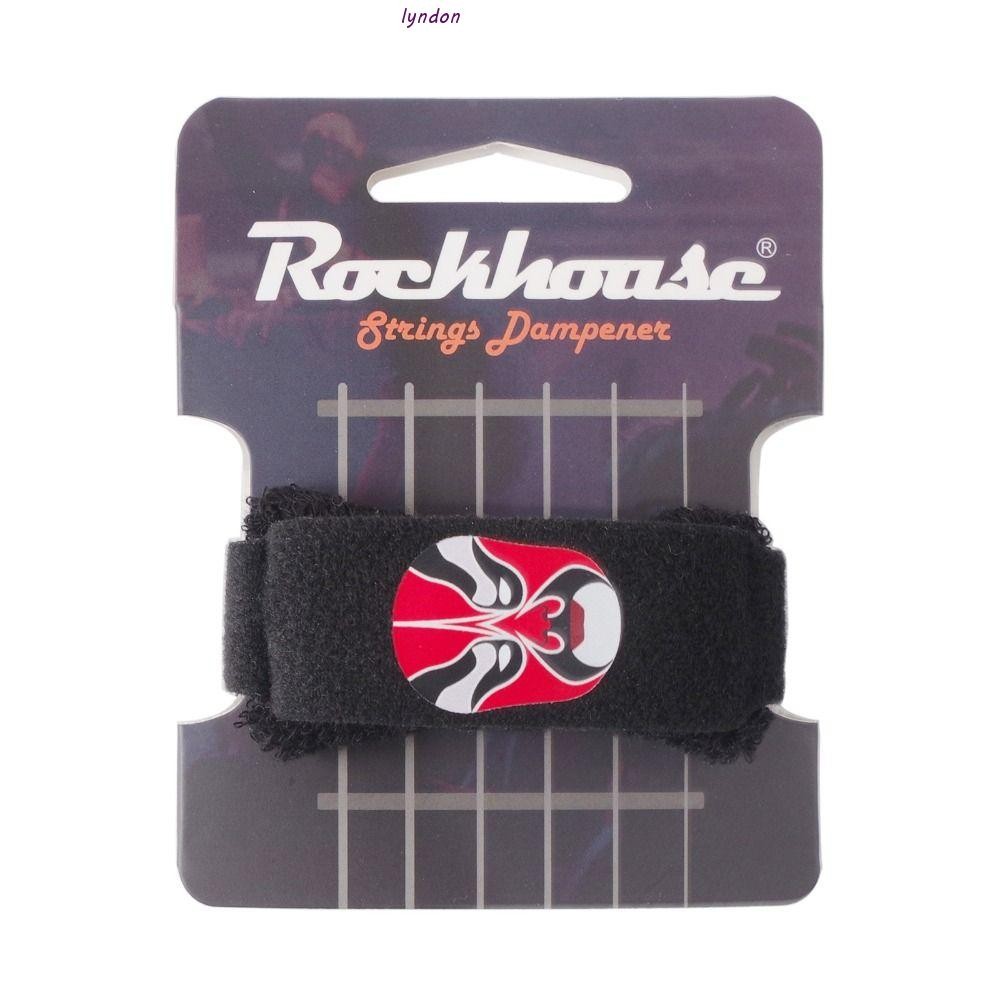 Lyndon เทปลําแสงกีตาร์ ติดตั้งง่ายสายกีต้าร์ Fret Wrap กีตาร์, กีต้าร์ Fret Wrap กําจัดเสียงรบกวน Si