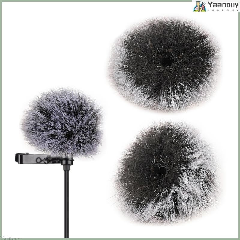 Yaa กระจก Muff Pop Filter สําหรับ Rode Lapel Lavalier Mic ไมโครโฟน Go ในร่มกลางแจ้งไมโครโฟนกระจก