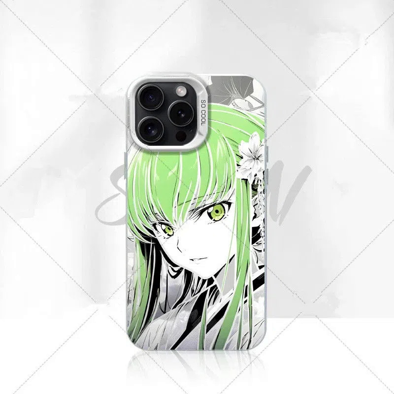 Cc Luluxiu Matte Color Silver เหมาะสําหรับ iPhone 16 Pro Max 15 14 13 12 11 xs 7P/8P เคสโทรศัพท์ High-End เฉพาะ