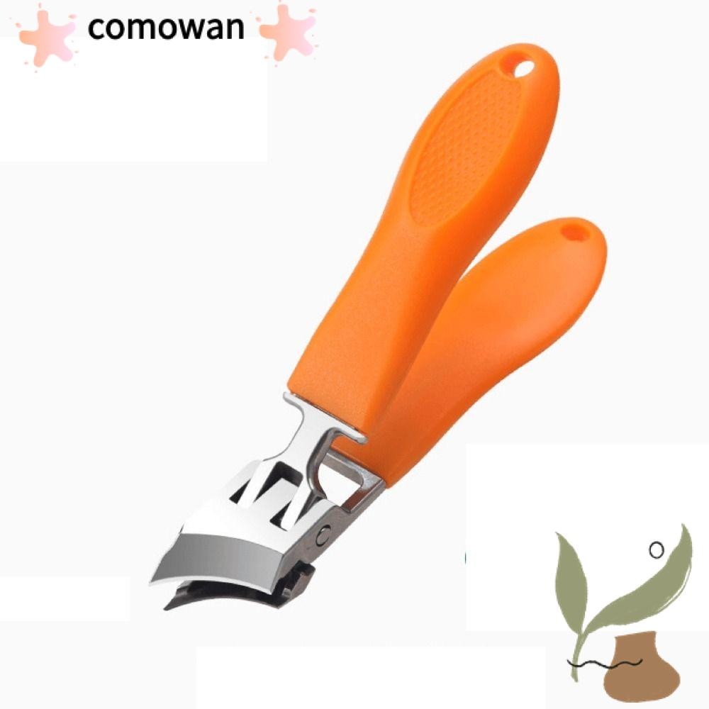กรรไกรตัดเล็บ COMOWAN, กรรไกรตัดเล็บป้องกันการกระเด็นขนาดใหญ่, คีมแนวทแยงพิเศษ ABS เครื่องตัดเล็บเท้าในครัวเรือน
