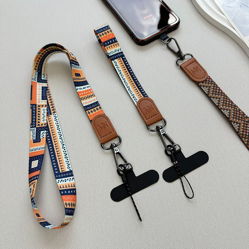 [พิดเอ็ม] สไตล์ใหม่ที่มีสีสันผูกผมสายรัดข้อมือโทรศัพท์มือถือแฟชั่นมูลค่าสูงเชือกเส้นเล็กโทรศัพท์มือถือสไตล์สั้นข้อมือโซ่มือถือแบบพกพาป้องกันการสูญหายสายคล้องมือจี้กลางแจ