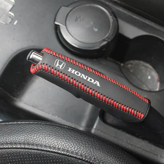 Universal หนังรถ Handbrake Hand เบรคป้องกันสําหรับ Honda City Hatchback Civic fc fd Accord Jazz BRV HRV CRV Odyssey WRV อุปกรณ์เสริม