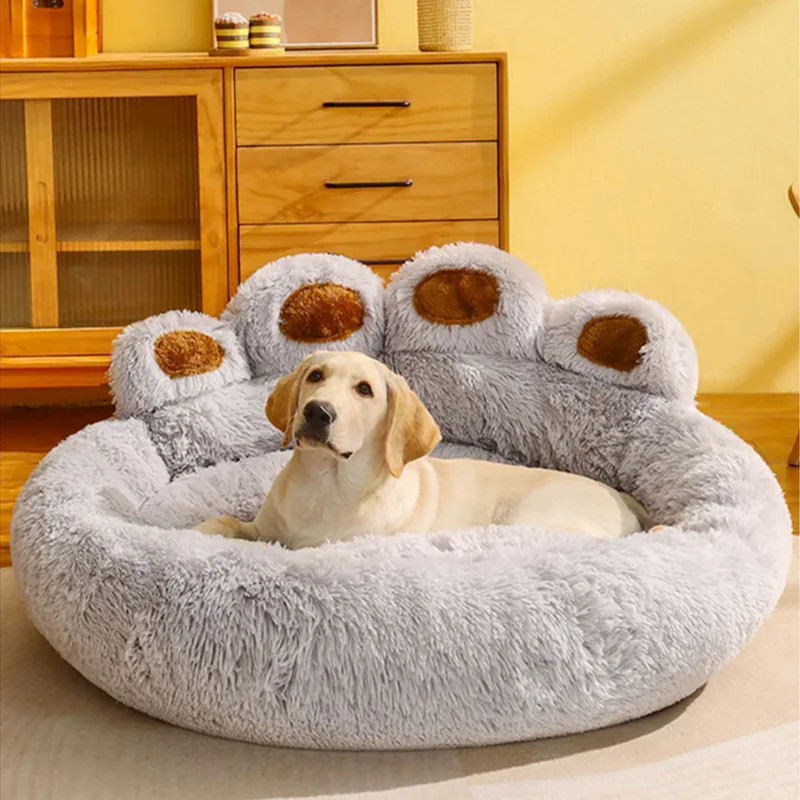 Dog Bed Fluffy Pet Sofa Beds Large Dogs Beds Bedding Sofa Basket Small Mat Cats Big Cushion Puppy Pe