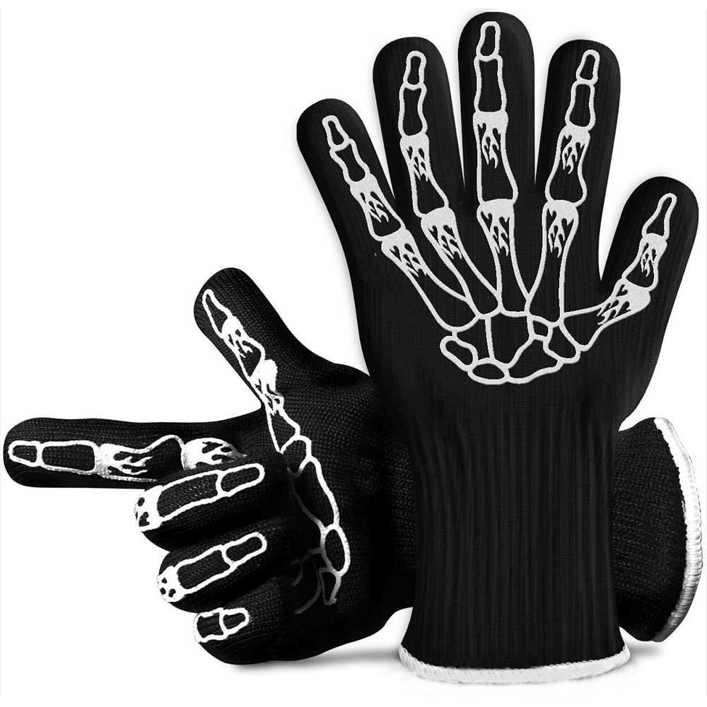 Skeleton style BBQ & Oven gloves.