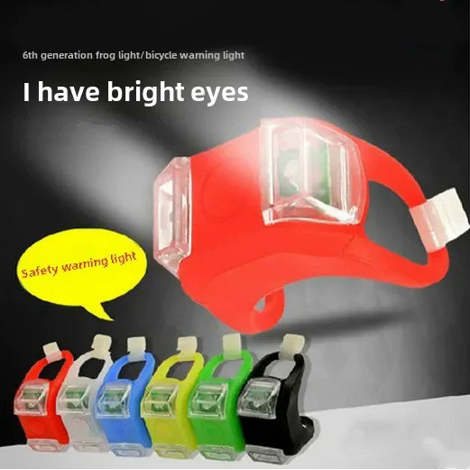 Bicycle Lights, Mountain Bike, Frogs, Decoration, Safety Warnings, Bicycle Accessories