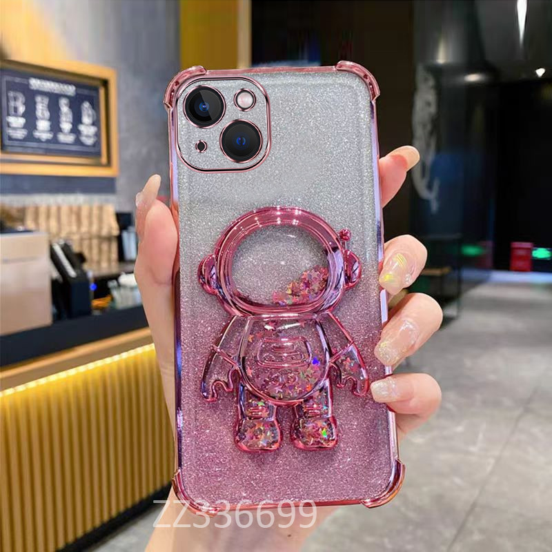 2025 ใหม่ iphone 13 pro max 14 plus Casing เคสโทรศัพท์ ซิลิโคน ป้องกันสี่มุม LSYHY