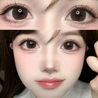 （COD）-100~-800 คอนแทคเลนส์สีคู่ขนาด คอนแทคเลนส์ คอนแทคเลนส์สี คอนเทค mini รายวันYXYJ1102