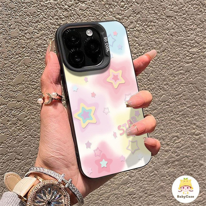 เคส OPPO A16 A18 A17 A7 A38 A15 A12 A5s A78 A76 A74 A17K A55 A58 A54 A96 A77s A77 A57 A16s A3s ปกอ่อนดาวหวานสีสันสดใส