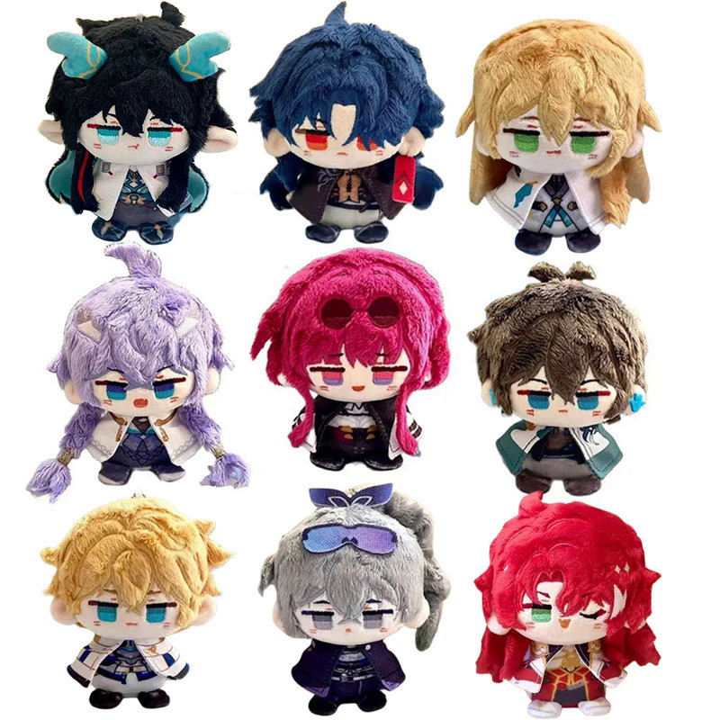 10cm Game Honkai: Star Rail Plush Blade Kafka Bailu Herta Jing Yuan Cute Plush Imbibitor Lunae Dolls