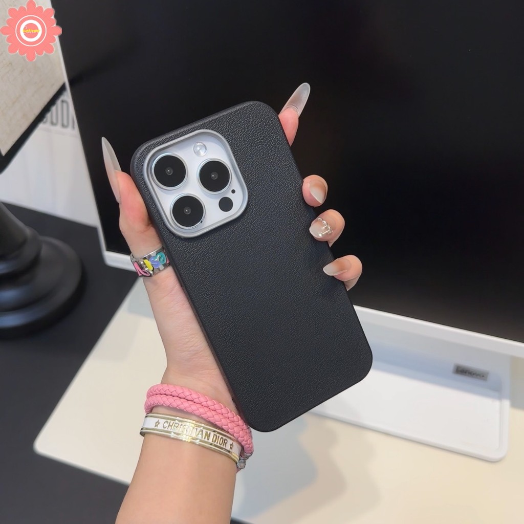 หรูหราสีทึบสําหรับredmi 14C 13C A3 12C 9 13 12 10A A2 10C 10 A1 9C NFC 9T 9Aหมายเหตุ13 9 10 11s 10s 8 11 12 Pro POCO C75 X6 Pro M61 Skin M6 Pro สัมผัสเคสหนังเนื้อ - รูปที่ 7