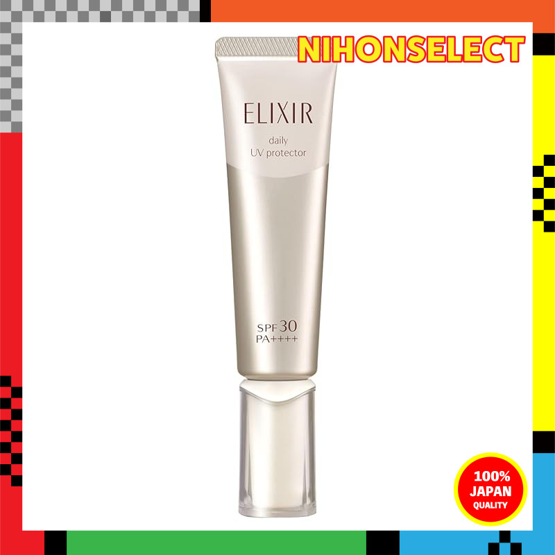 ELIXIR Superieur Day Care Revolution SPF UV Emulsion for Morning Use 35mL, Anti-Aging Moisturizer wi