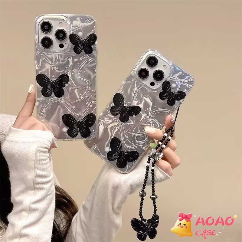 เคส Samsung A15 A13 A05 A05s A14 A12 A51 A03 A23 A32 A34 A02s A24 A53 A11 A21S A25 A53 A20 A33 ปกอ่อนผีเสื้อหวาน