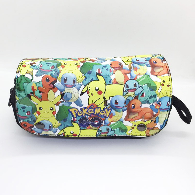 การ์ตูนการ์ตูนอะนิเมะโปเกมอนกรณีดินสอโปเกมอนขนาดใหญ่-ความจุกรณีดินสอนักเรียนชั้นประถมศึกษาการเรียนรู้