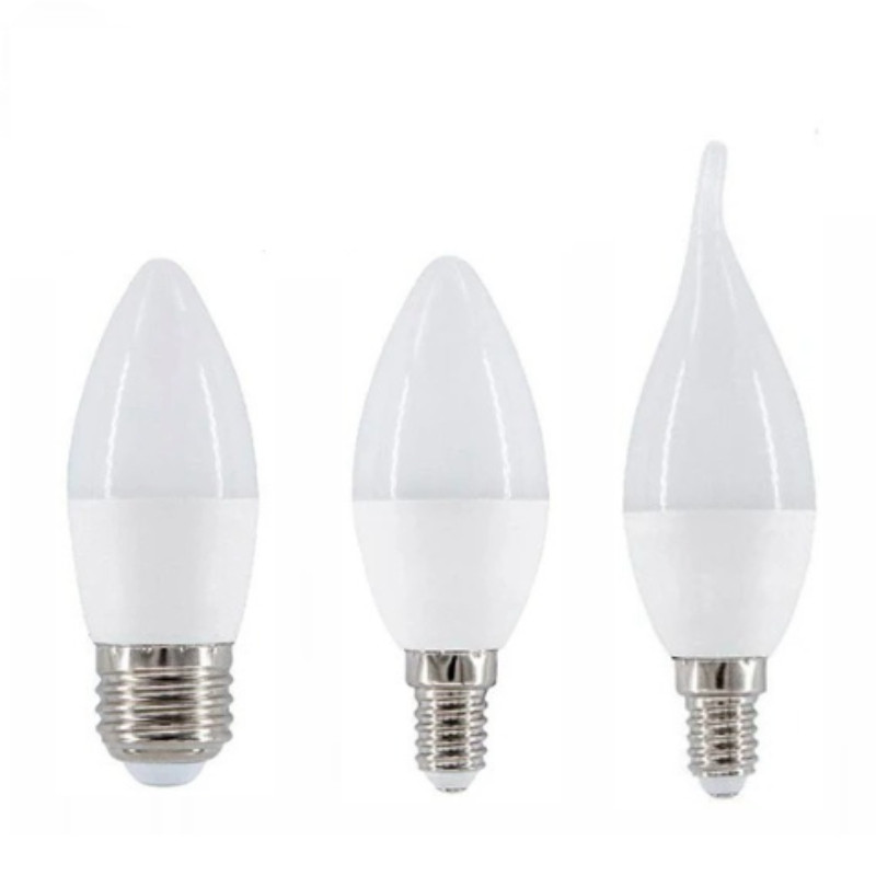หลอดไฟ LED E12 E14 E27 SMD2835 220V หลอดประหยัดไฟสําหรับโคมไฟ LED 3W 5W 7W