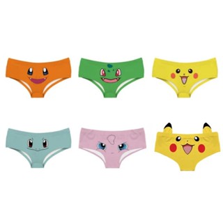 Pokemon Fat Dingeni เต่าพิมพ์ไม่มีรอยต่อ Breathable ชุดชั้นใ…