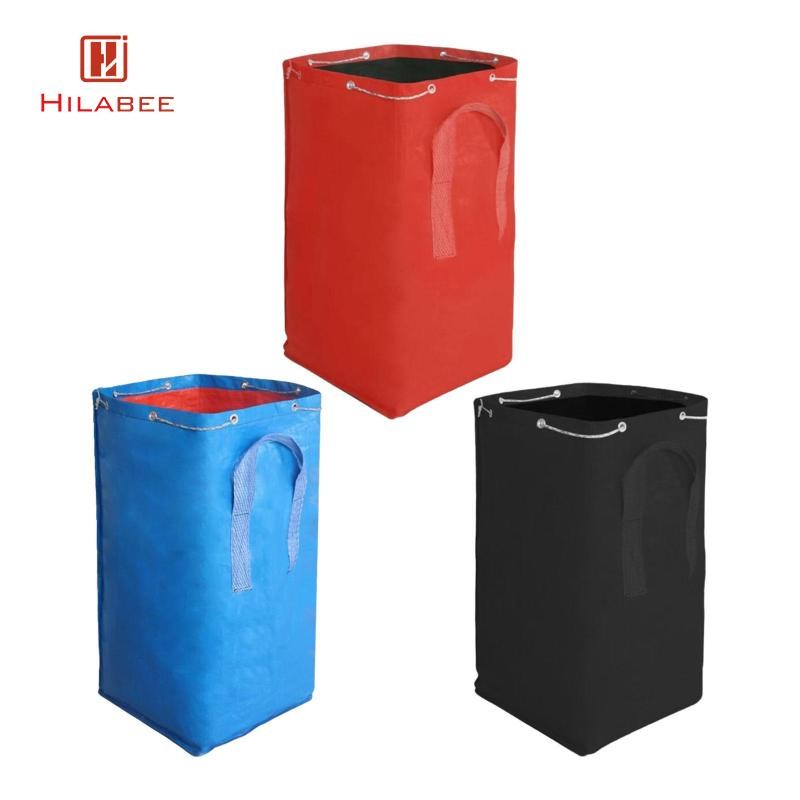 [hilabee] Sport Balls Bag Gym Drawstring Pouch Equipment Portable with Handles Space Saving Moving B