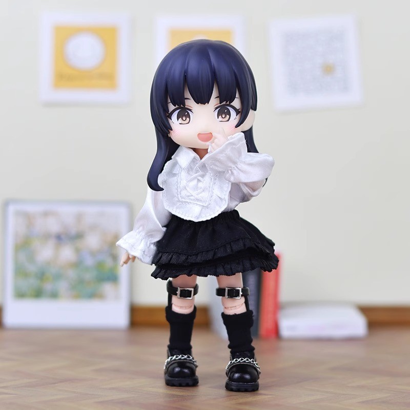 Ob11 เสื้อผ้าเด็ก Gothic เสื้อ gsc bjd ตุ๊กตา ufdoll Mori Baa ยุโรปสไตล์เสื้อ bjd ตุ๊กตา p9 เสื้อผ้า ราคา ถูกที่สุด ดีลบีเคเค แกลเลอรีภาพที่ 3