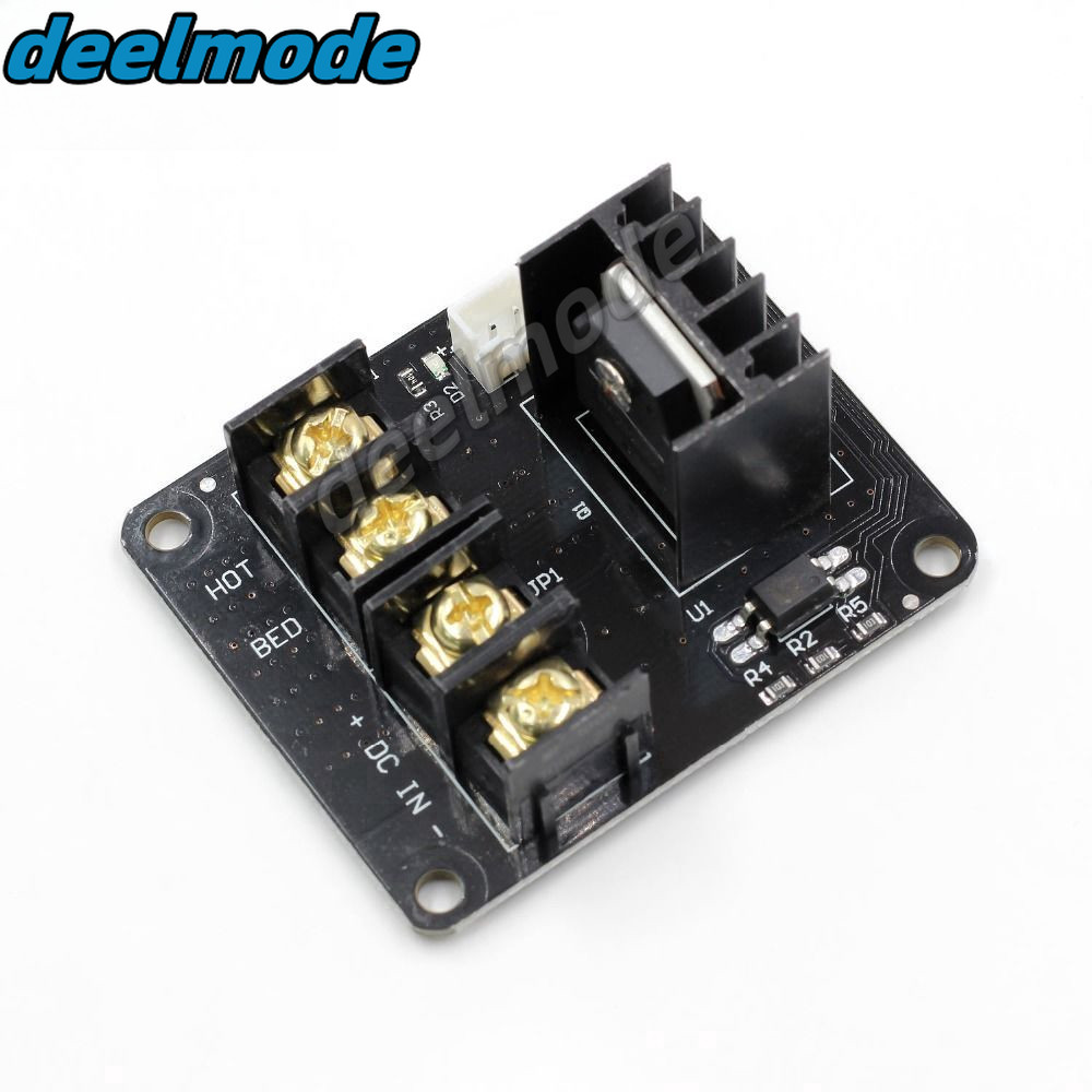3D Printer Heated Bed Power Module /Hotbed MOSFET Expansion Module Inc 2pin Lead With Cable For Anet