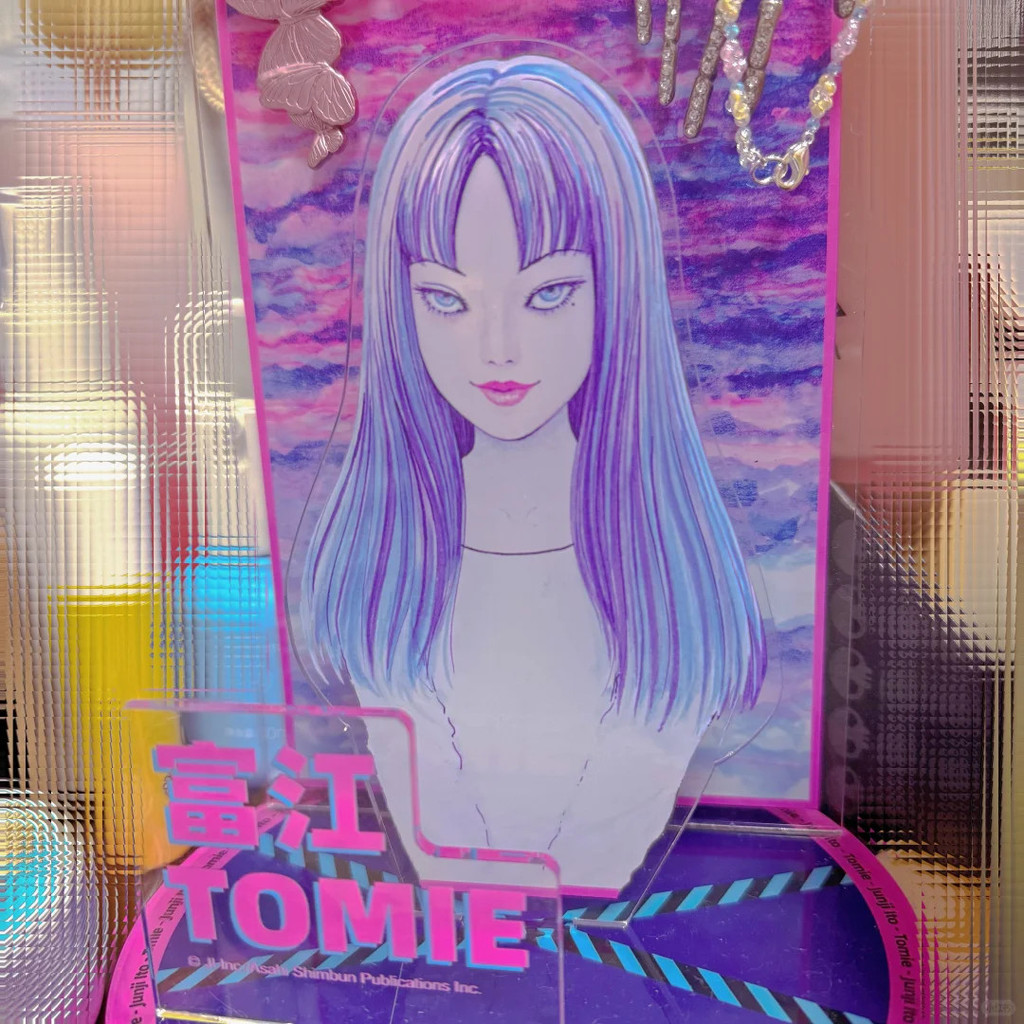 Junji Ito ของเล่นตัวเลขขาตั้งอะคริลิค わ みani え อะนิเมะรุ่น Action Figure เครื่องประดับอุปกรณ์เสริมรุ