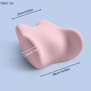 Two-th Special Lumbar Support Cushion Sleep Lumbar Pillow Ergonomic Softfortable Memory Cotton Bed Lumbar Protruction Back Support ใหม่