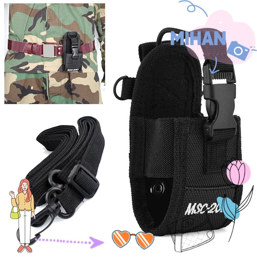 Mh Walkie Talkie ผู้ถือกระเป๋า, MSC-20D กระเป๋า,กระเป๋าไนลอนเข็มขัดวิทยุสําหรับ UV-5R ,BF-888S Unive