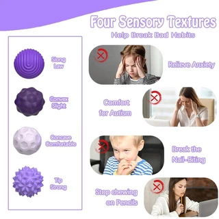 ซิลิโคนแม่เหล็ก Sensory Ball Fidget ของเล่นกังวลลูกบอลออทิสติก Calming Fidgeting ของเล่นเด็กผู้ใหญ่ความวิตกกังวลบรรเทาความเครียด Sensory ของเล่น