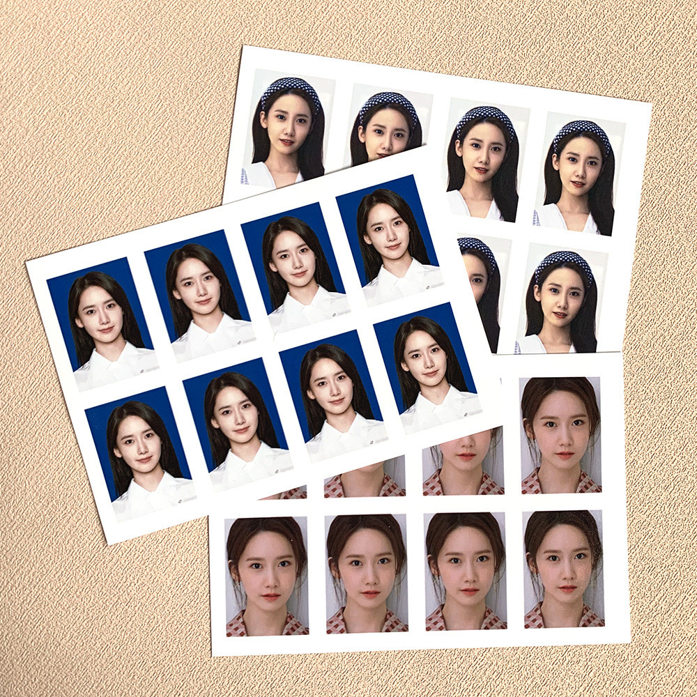 KPOP YOONA ID Photo Identity Card Photocards โรงเรียน HD Collective การ์ดใบรับรองภาพถ่าย 1 นิ้ว Phot