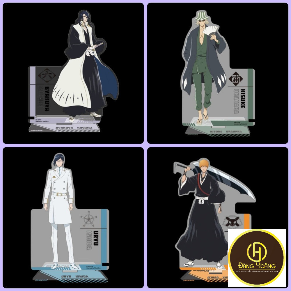 พวงกุญแจ, สแตนดี้, อะนิเมะ BLEACH Urahara Kisuke Ertsu Unoahana ภาพวาดแก้วสําหรับศึกษาและโต๊ะทํางานต