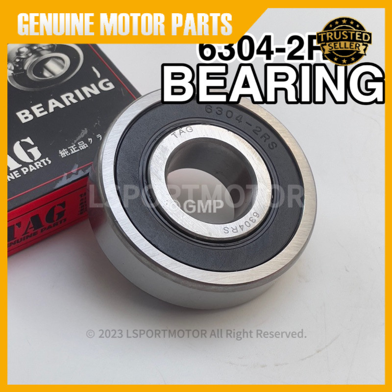 แบริ่ง 6304 (TAG) 2RS MOTORCYCLE MOTOR BERENG BERING