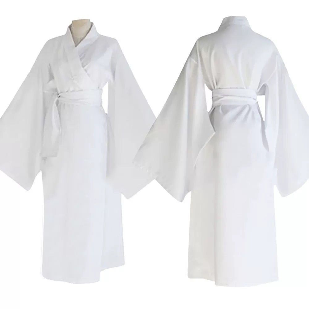 Yano Ryogo cos Snow Sound คอสเพลย์ฐานเครื่องแต่งกายชุดกิโมโนสีขาวยูกาตะอะนิเมะสองมิติ