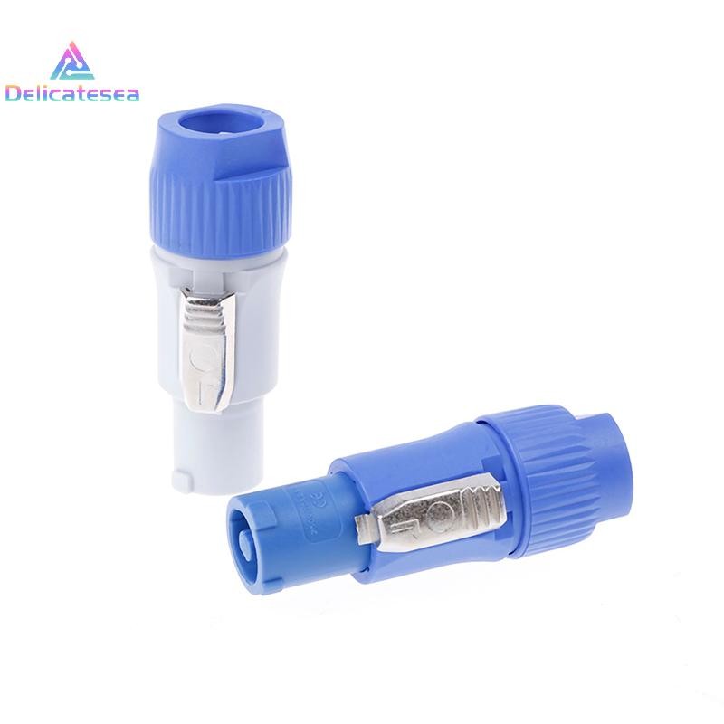 [Delicatesea] 10 ชิ้น NAC3FCA Speakon Plug 3 PIN ชาย Powercon Connector 20A 250V AC Power Plug ใหม่