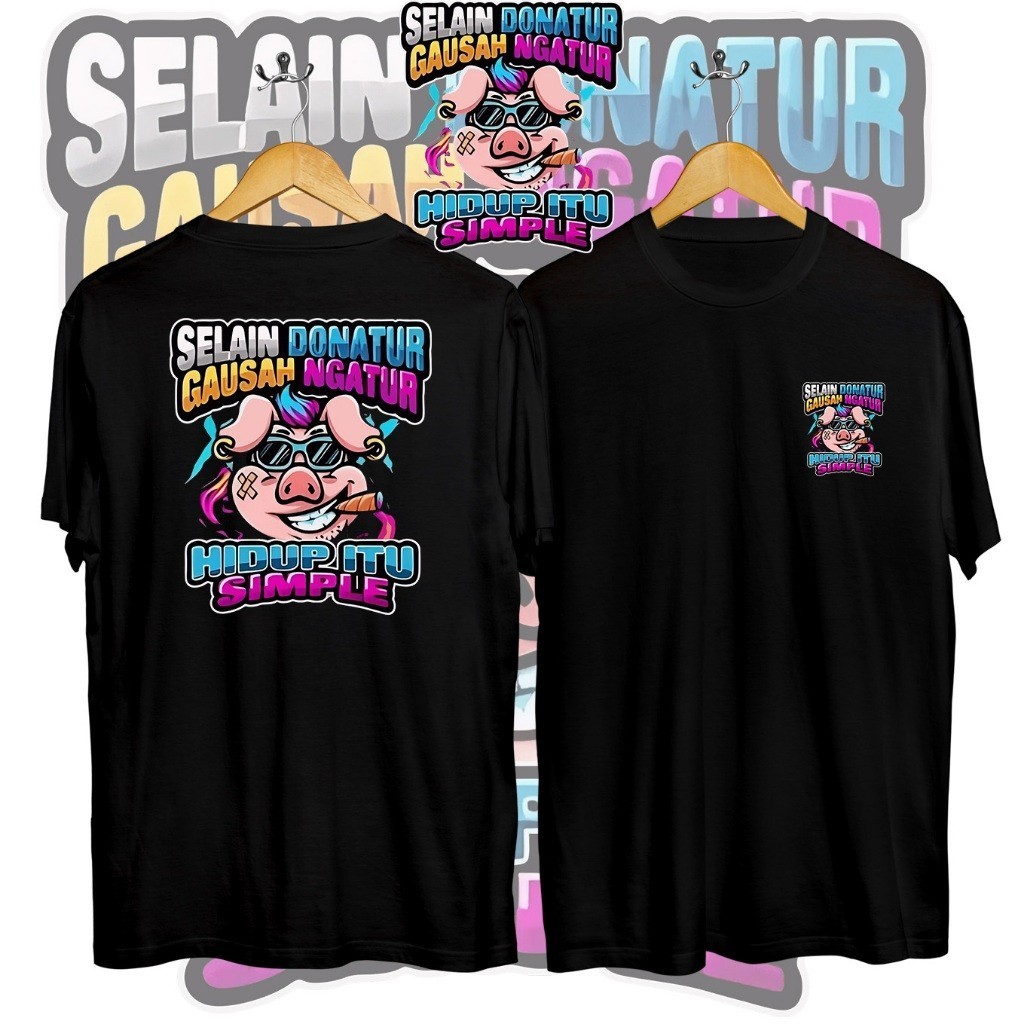 KATUN JAMAN DOONATUR EMI ผ้าฝ้าย DISTRO เสื้อยืดสําหรับผู้ใหญ่ผู้ชาย/ผู้หญิงทุกวัน TOPS