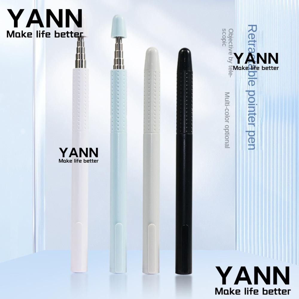 ยัน1 ปากกาตัวชี้ไวท์บอร์ด,ไม้การเรียนการสอนสแตนเลสแบบยืดหดได้,มือถือมัลติฟังก์ชั่ไม่หน้าจอสัมผัสไวท์บอร์ดแท่งนําเสนอเครื